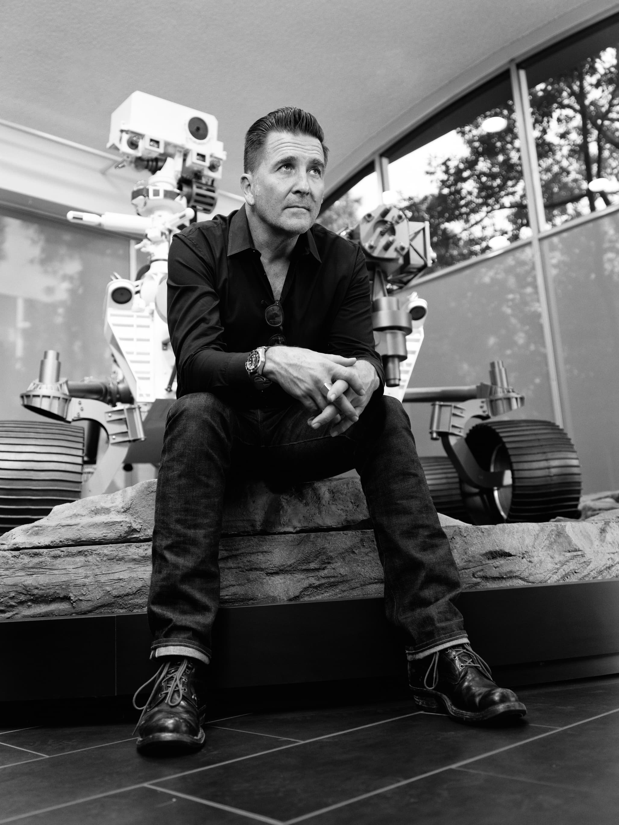 Adam Steltzne portrait by Christopher Michel