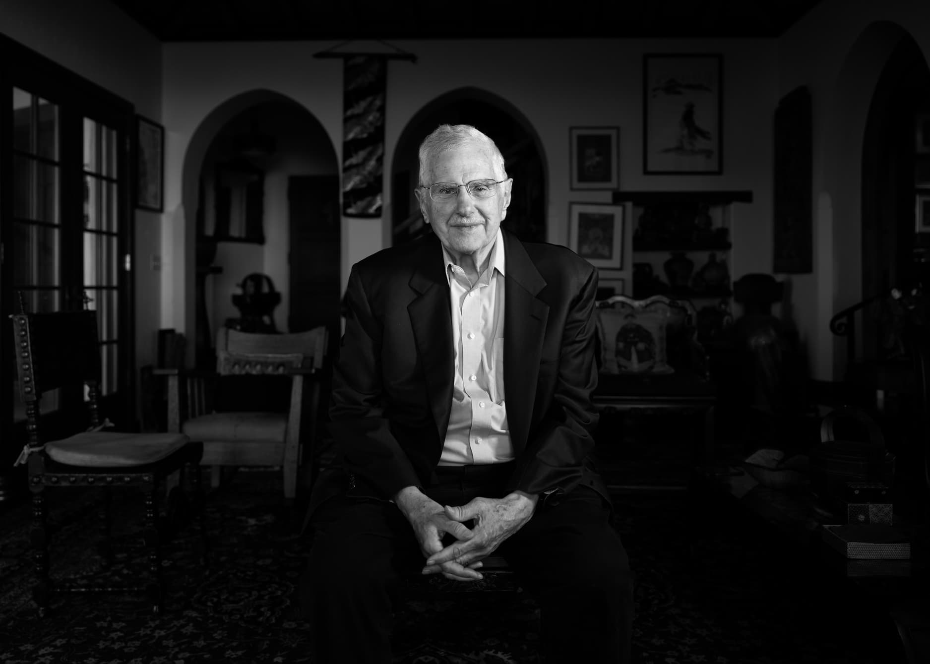Bruce Alberts portrait by Christopher Michel