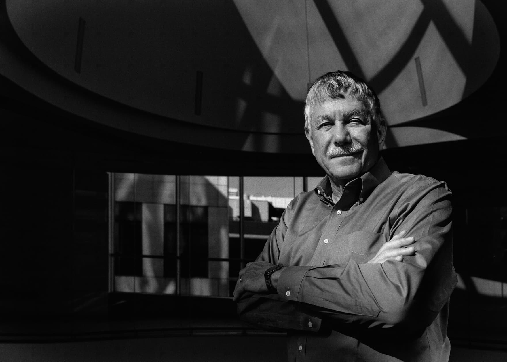 Eric Lander portrait by Christopher Michel