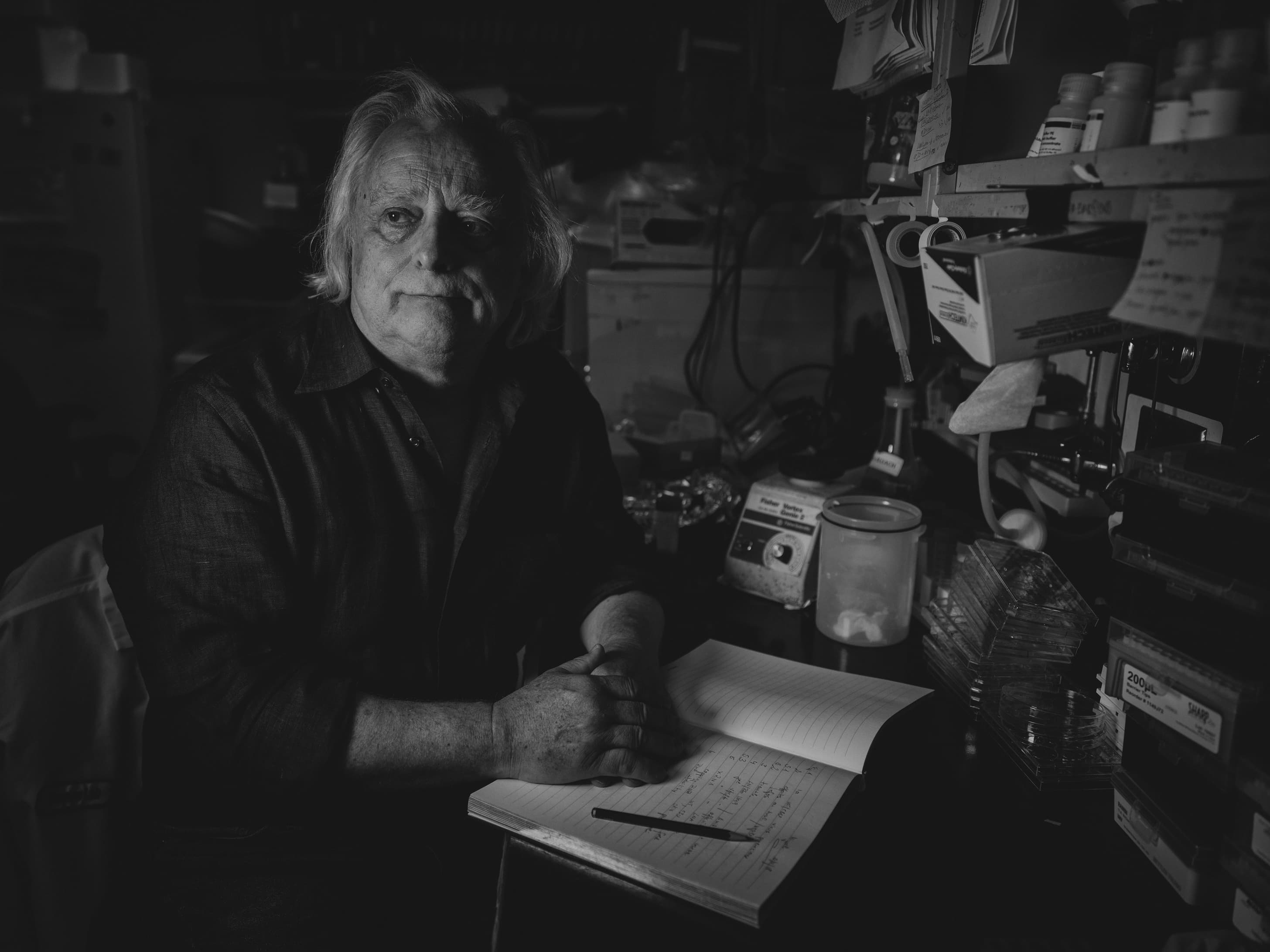 Peter Sarnow portrait by Christopher Michel