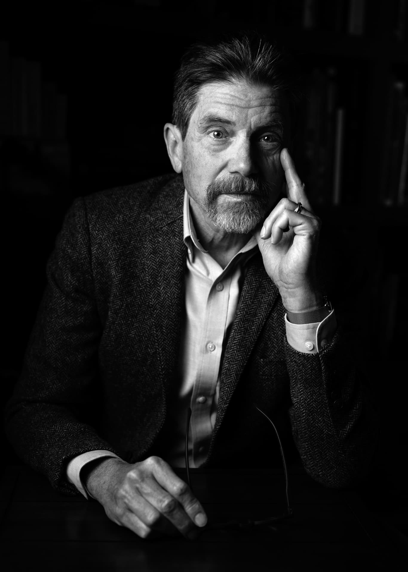 Philip B Duffy portrait by Christopher Michel